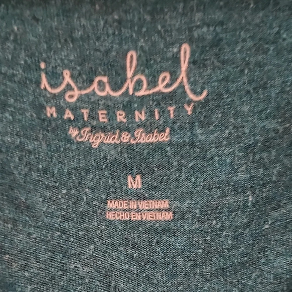 Isabel Maternity by Ingrid & Isabel Teal Sheath Maxi Dress - Picture 2 of 9